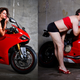 Image for article titled Ducati Dealer's Photo Shoot Puts Men In Sexy Motorcycle Poses
